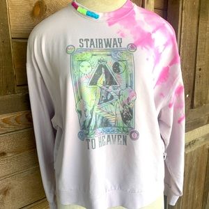 Les Zeppelin Stairway to Heaven Sweatshirt Sm